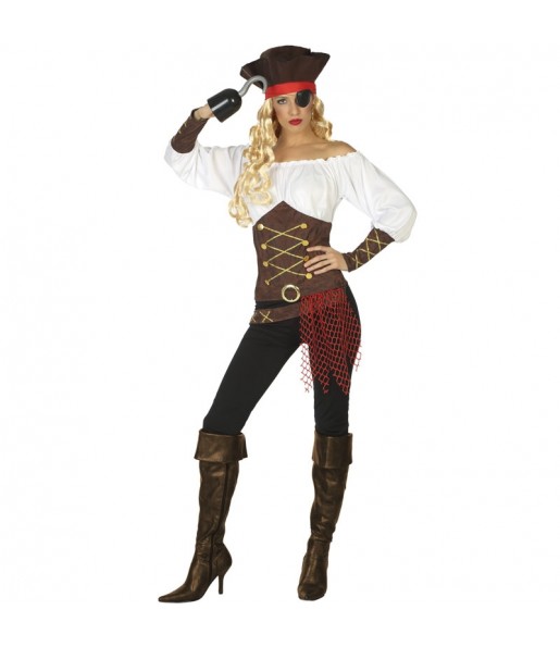 Costume da Capitana nave pirata per donna