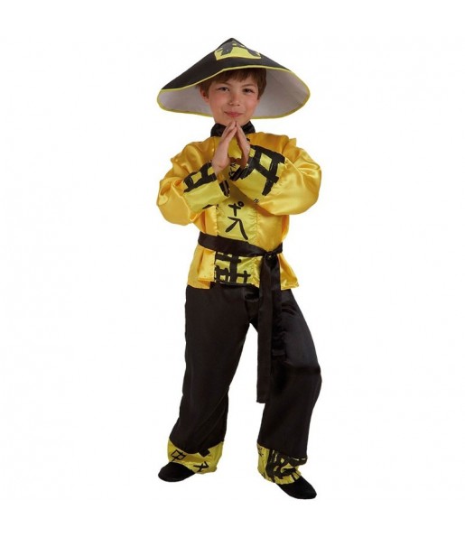 Costume da Cinese giallo per bambino