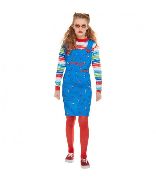 Costume da Chucky per bambina