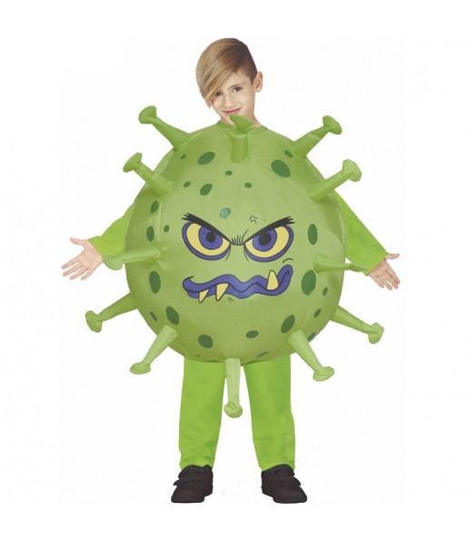 Costume da Coronavirus gonfiabile per bambino