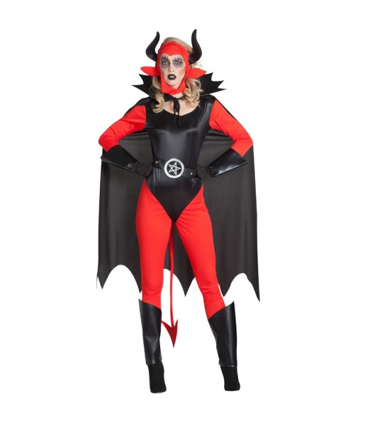 Costume Diavolessa Lucifer donna per una serata ad Halloween
