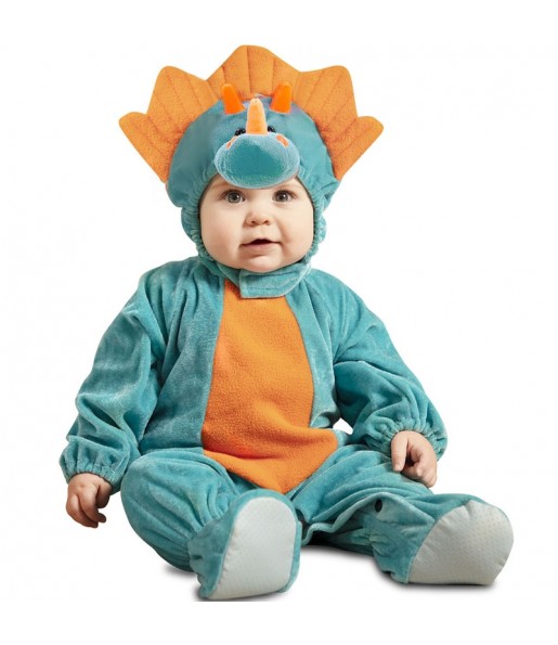 Costume da Dinosauro Triceratopo per neonato
