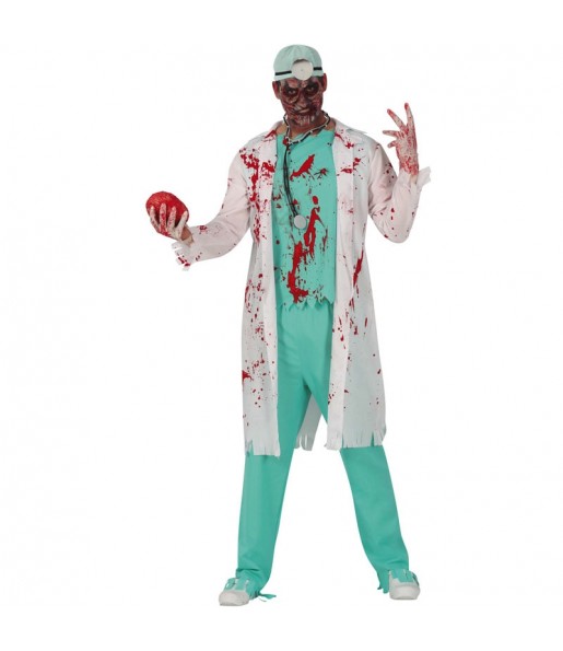 Costume da Dottore zombie per uomo