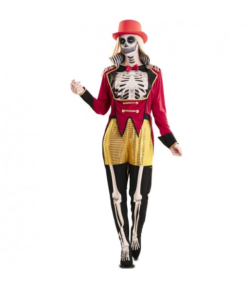 Costume da Domatrice scheletro per donna