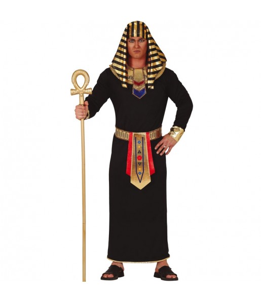 Travestimento Egiziano Nero adulti per una serata in maschera