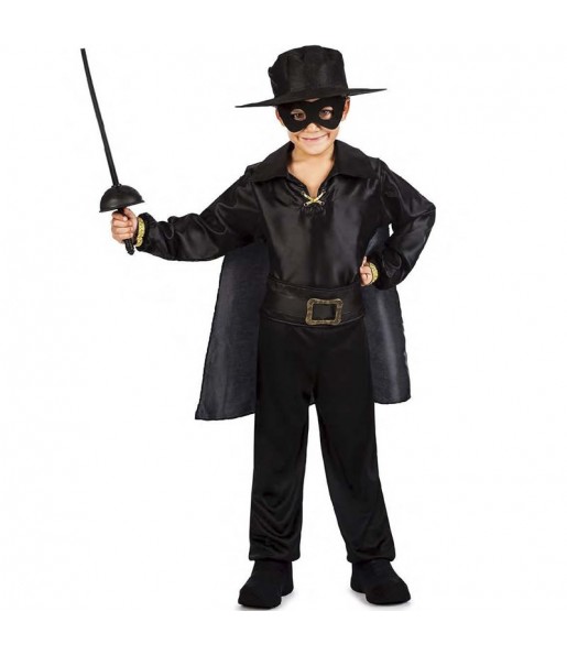 Costume da Zorro mascherato per bambino