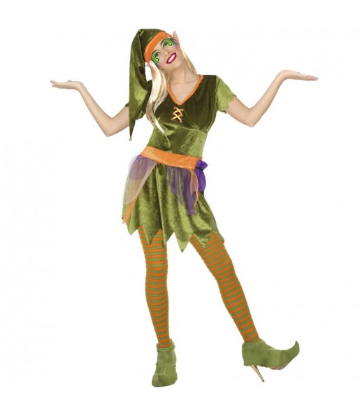 Costume da Elfa del bosco per donna