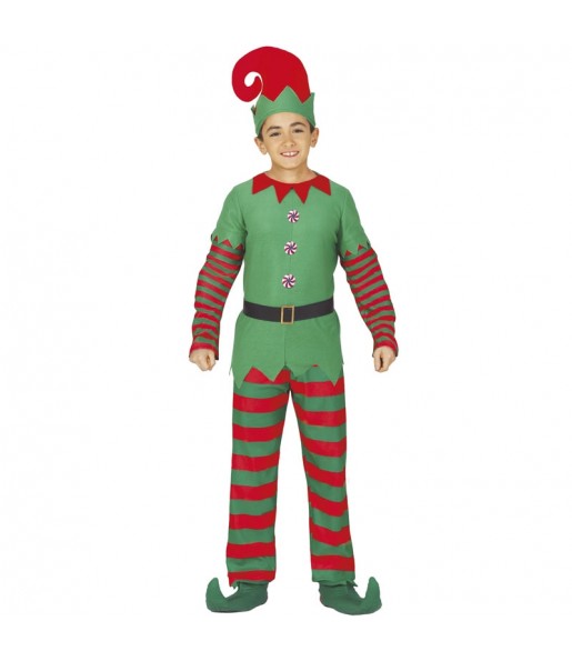 Costume da Elfo Babbo Natale per bambino