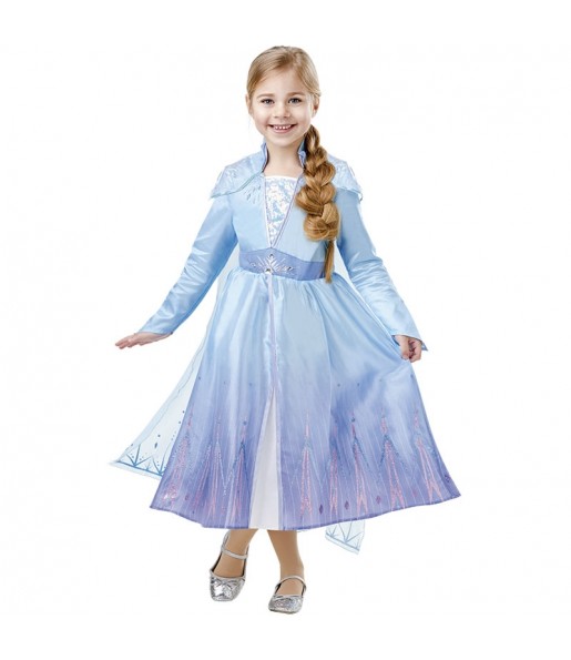 Travestimento Elsa Frozen 2 Deluxe bambina che più li piace