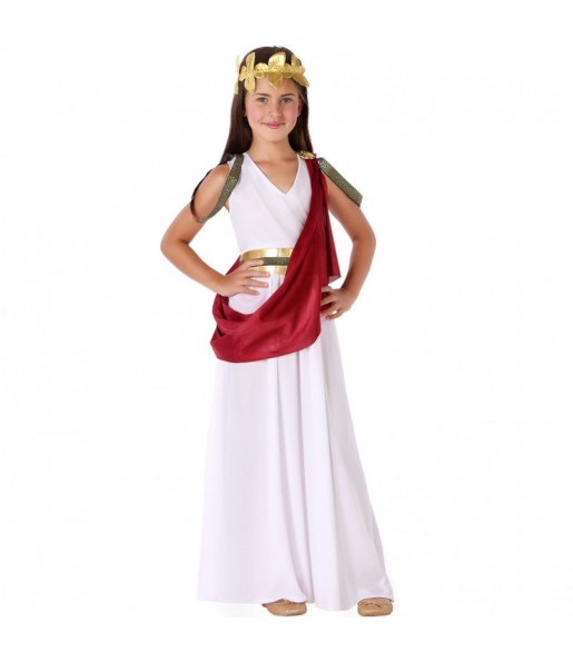 Costume da Imperatrice di Roma per bambina