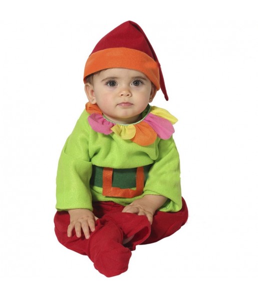 Costume da Nanetto verde per neonato