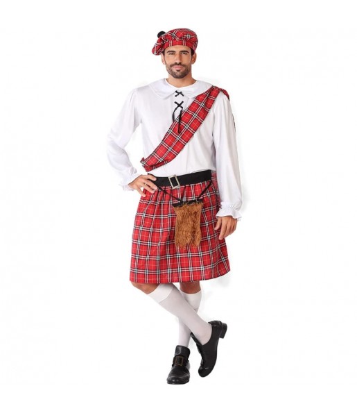 Costume da Kilt scozzese tradizionale per uomo
