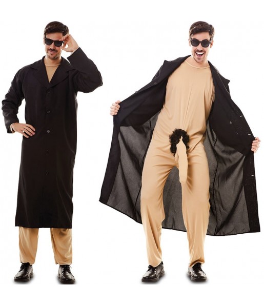 Costume da Esibizionista in mantello per uomo