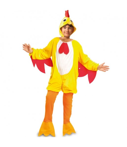 Costume da Gallo giallo per bambino