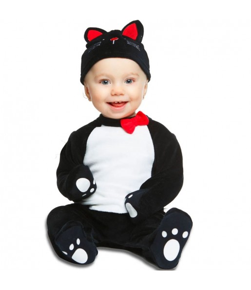 Costume da gatto nero per neonato