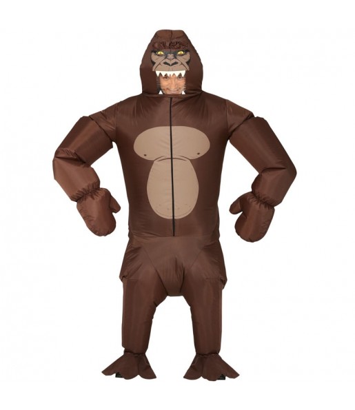 Costume da Gorilla gonfiabile per uomo