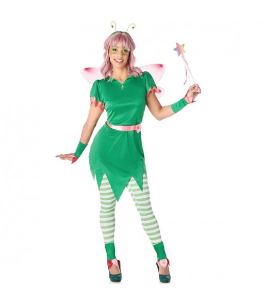 Costume da Fata Campanellino verde per donna