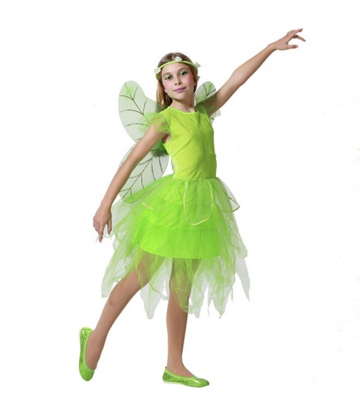 Costume da fata verde per bambina