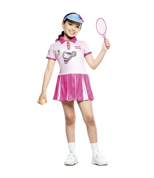 Costume da Hello Kitty tennista per bambina