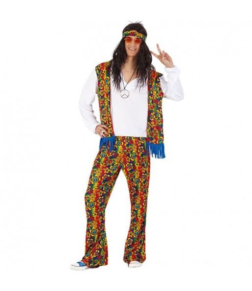 Costume da Hippie groovy per uomo