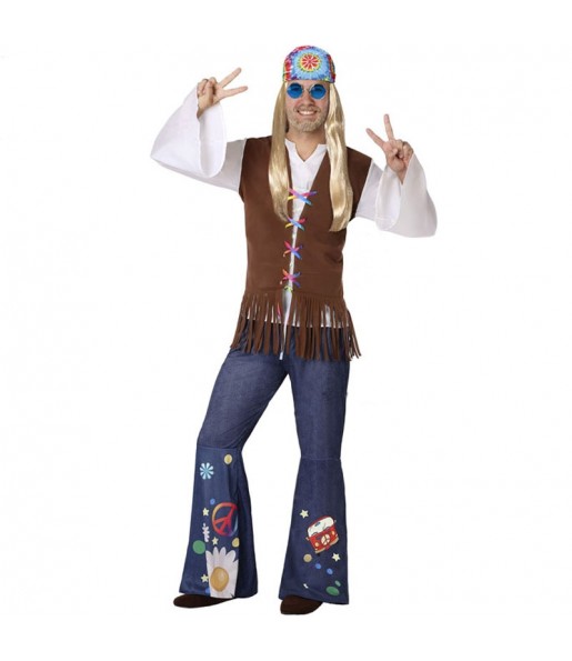 Costume da Hippie anni Sessanta per uomo 