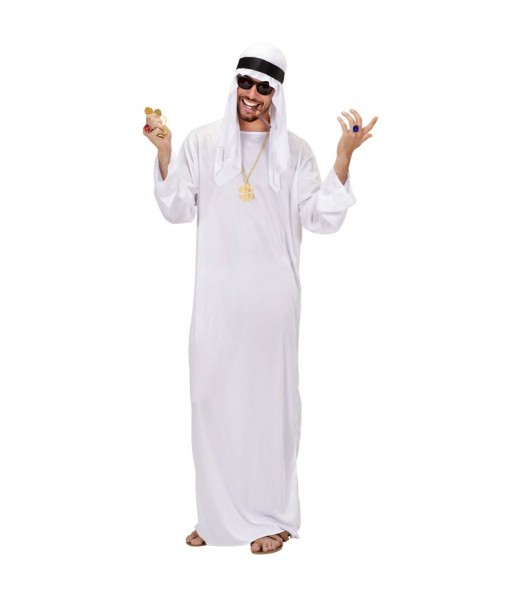 Costume da Sceicco arabo classico per uomo