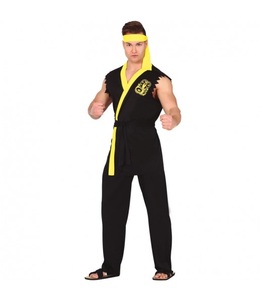 Costume da karateka Cobra Kai per uomo