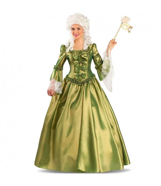 Costume da Lady Versailles verde per donna