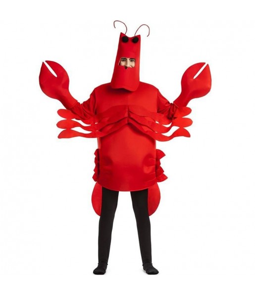 Costume da Aragosta rossa per uomo
