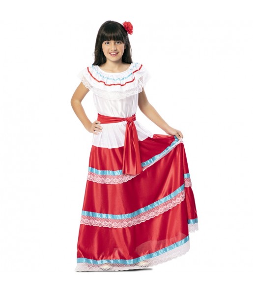 Costume da Latino-americana per bambina