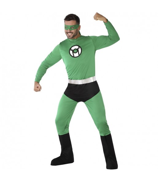 Travestimento Lanterna Verde adulti per una serata in maschera