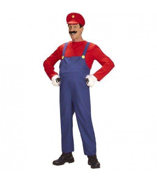 Costume da Mario Bros Kigurumi per adulti