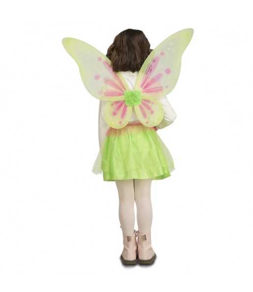 Travestimento Farfalla verde bambina che più li piace
