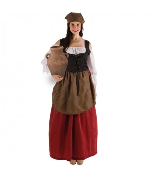 Costume da Locandiera do medievo per donna