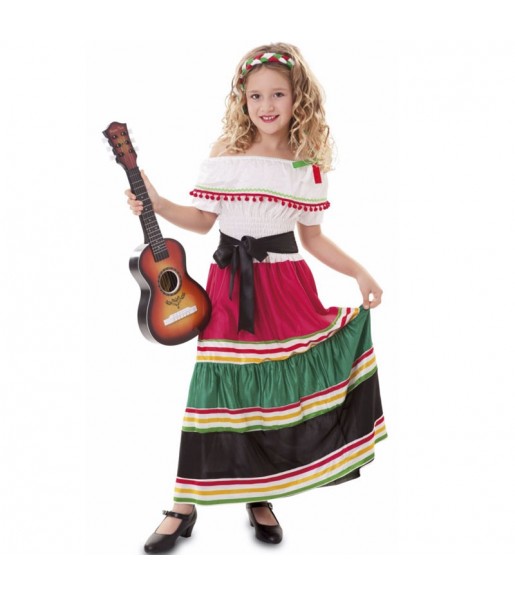 Costume da Messicana tradizionale per bambina