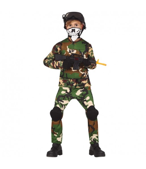Costume da Militare Assalto per bambino