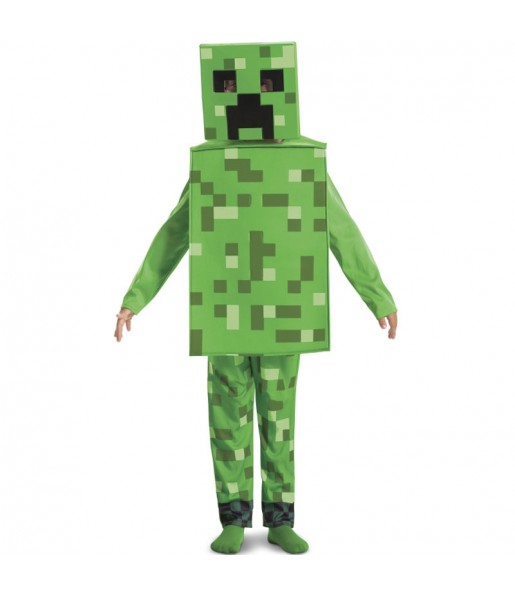 Costume da Creeper dal videogioco Minecraft per bambino