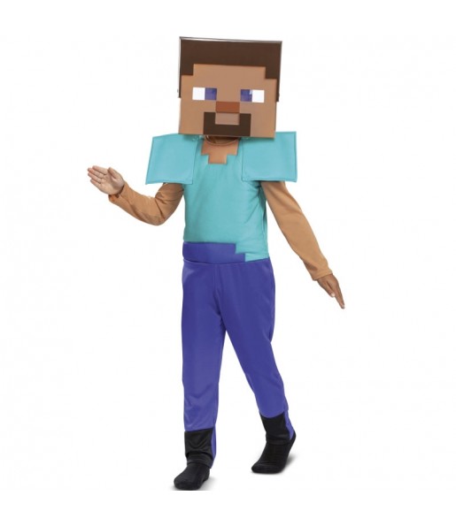 Costume da Steve di Minecraft per bambino