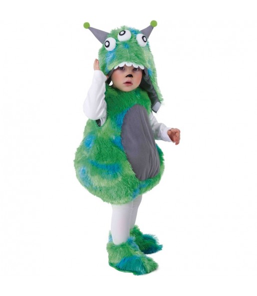 Costume da Mostro verde per neonato