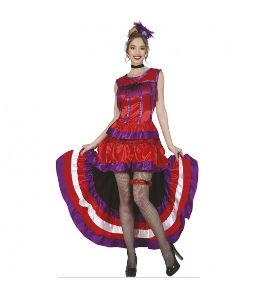 Costume da Moulin Rouge per donna