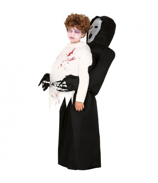 Travestimento sulle spalle Morte Halloween Gonfiabile bambini per una festa ad Halloween