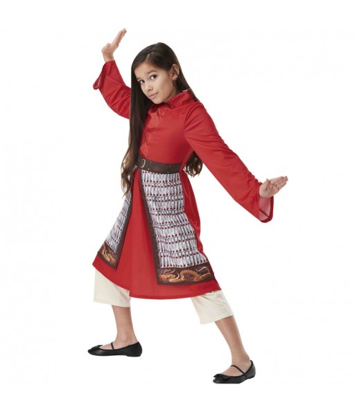 Costume da Mulan Live Action per bambina