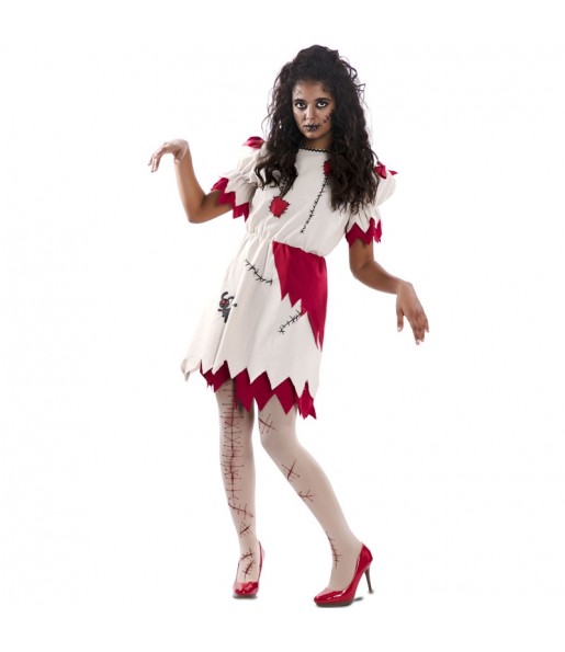Costume Bambola Voodoo donna per una serata ad Halloween
