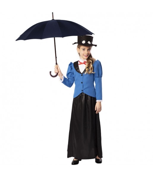Costume da Tata Mary Poppins per bambina