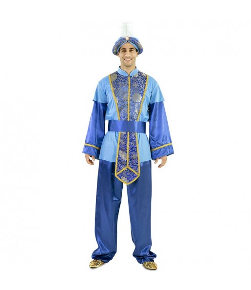Costume da Paggetto blu dei Re Magi per uomo