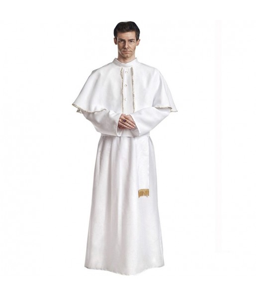 Costume da Papa di Roma Francesco per uomo