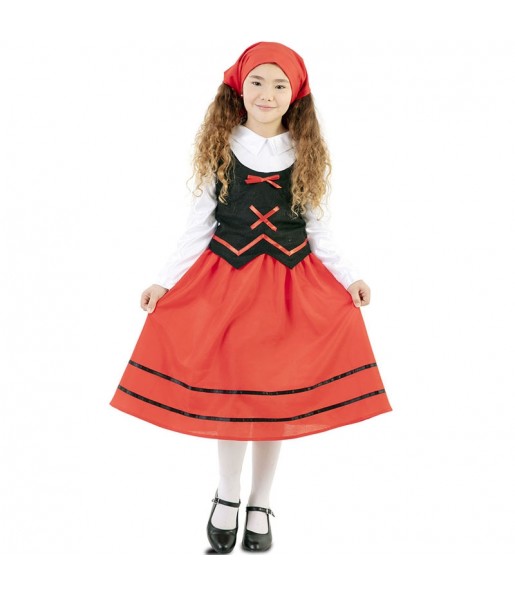 Costume da Pastorella classica per bambina