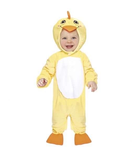 Costume da Anatra gialla per neonato