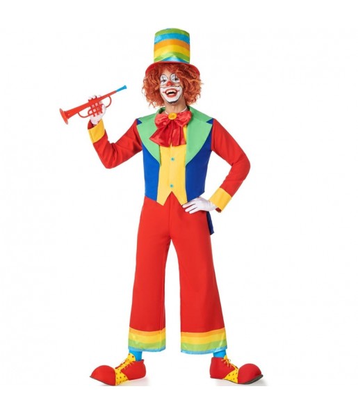 Costume da Clown giocoliere per uomo