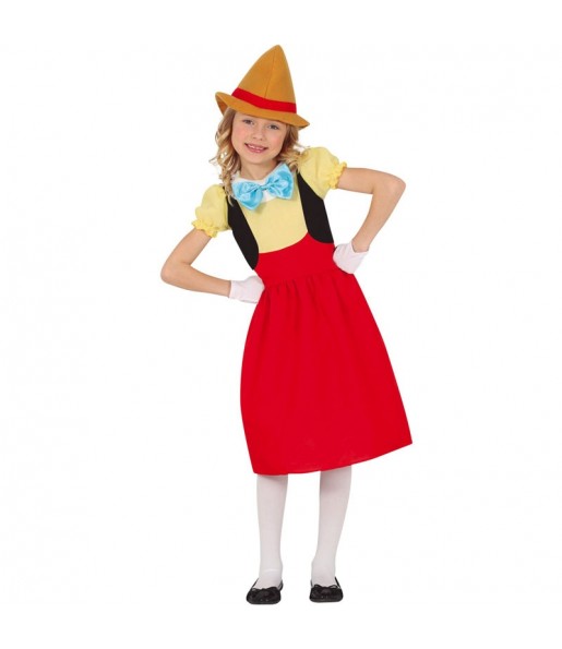 Costume da Pinocchio per bambina